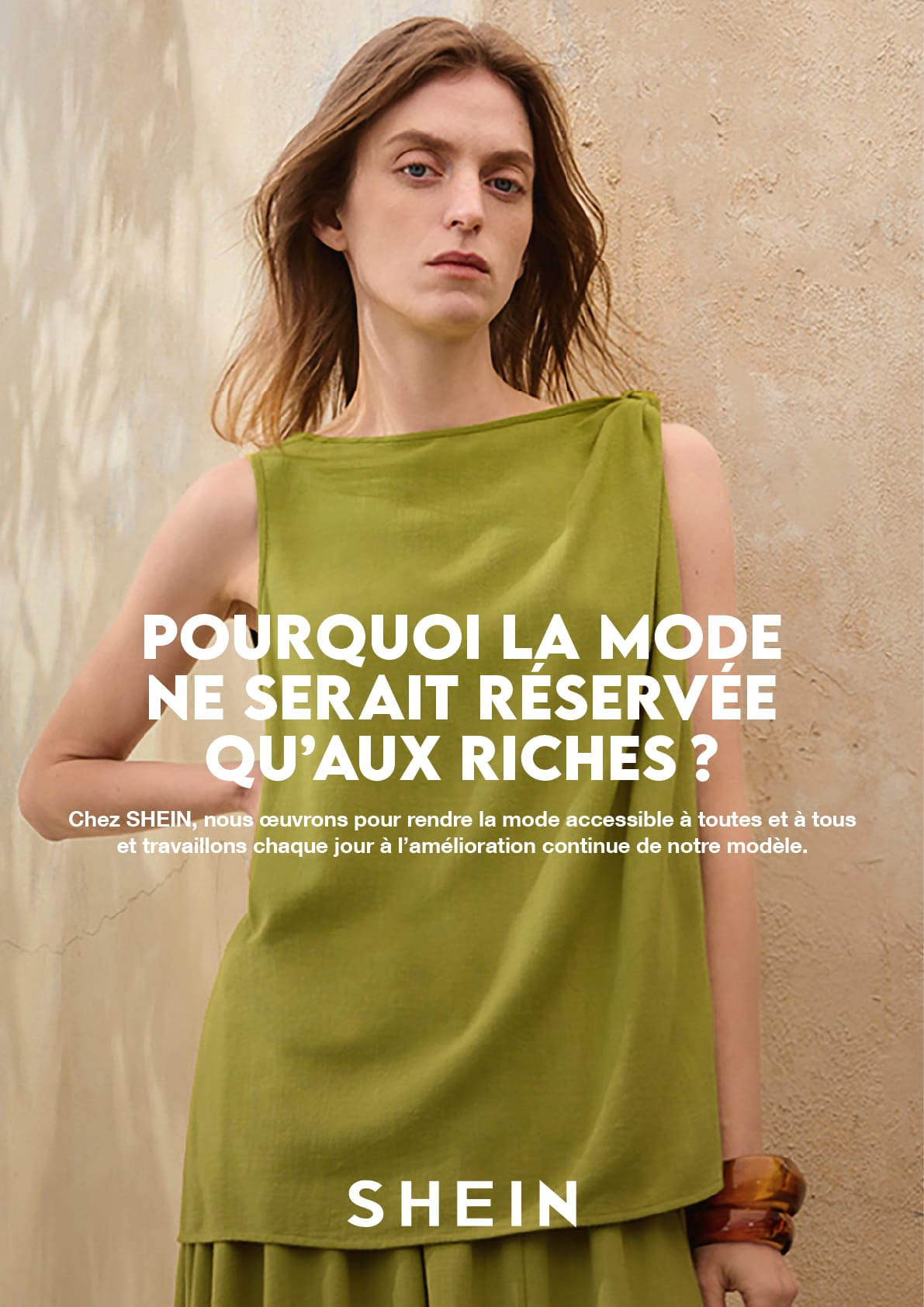 Pourquoi la mode ne serait réservée qu'aux riches ?